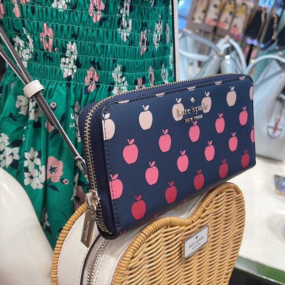 Kate Spade Staci Large Red Apple Continental Wallet
Multi - Picture 11 of 16